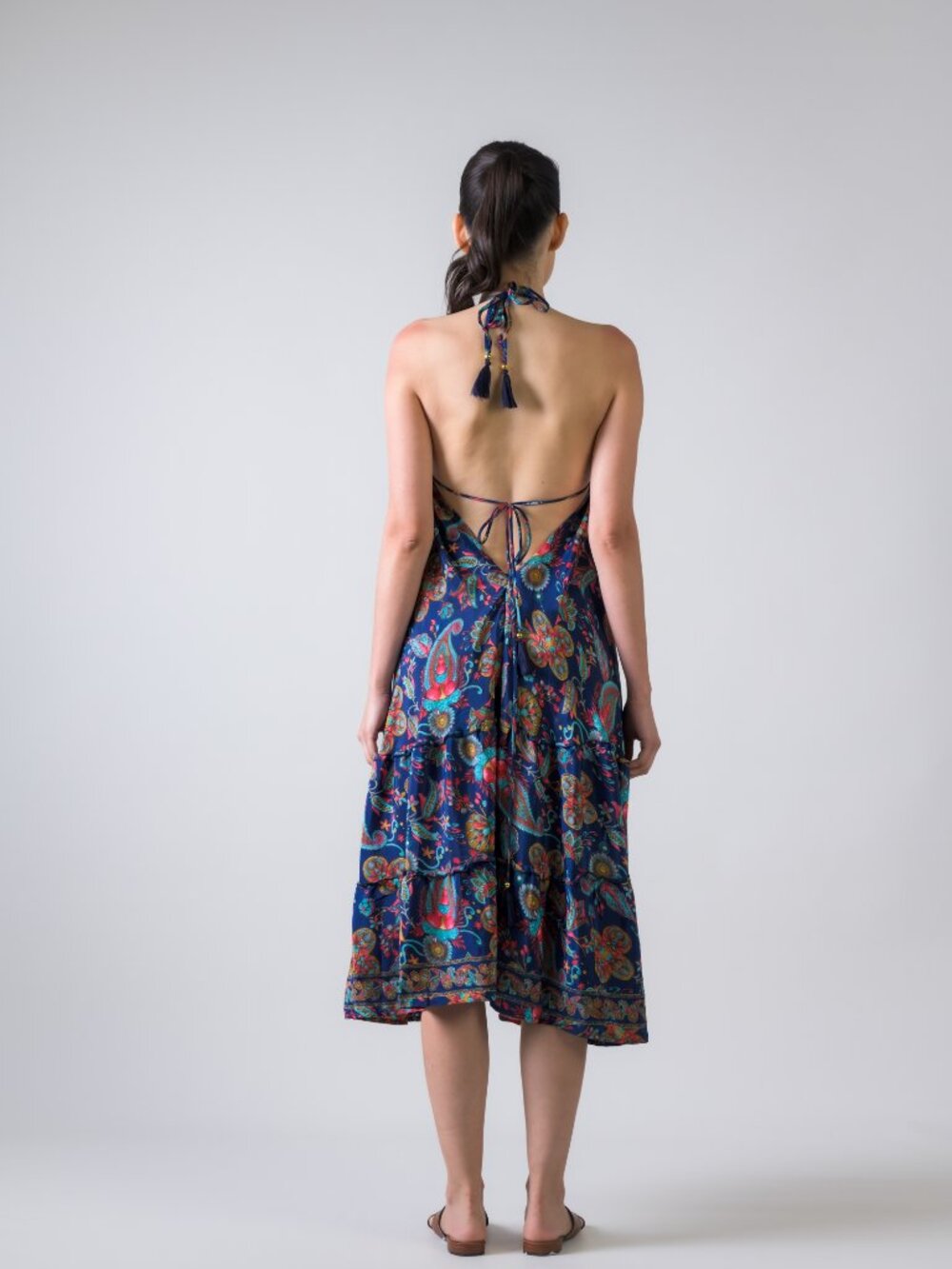 24.) Rhea Dori Pattern Dress (Assorted) - Picture 3 of 11